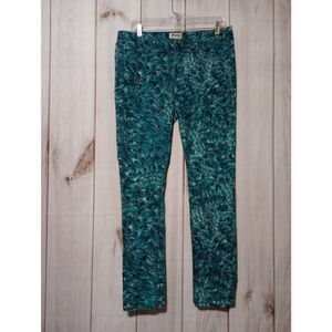 Mudd‎ Jeans Junior 13 Teal Skinny Y2K